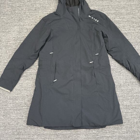 OROS Orion Carbon Hooded Parka Jacket Women Small Solarcore Insulation Ski Black - Picture 10 of 12